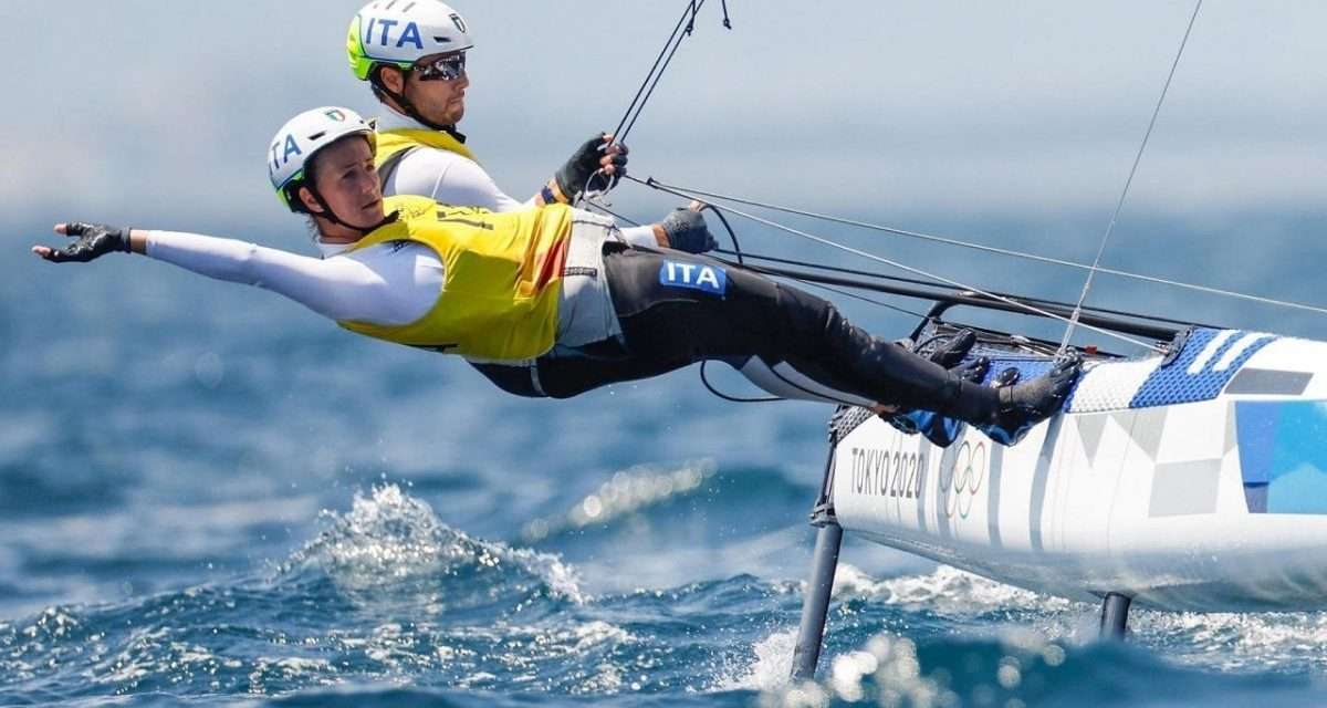 Nacra 17: Banti e Ruggero vincono a Tokyo uno storico oro nella vela