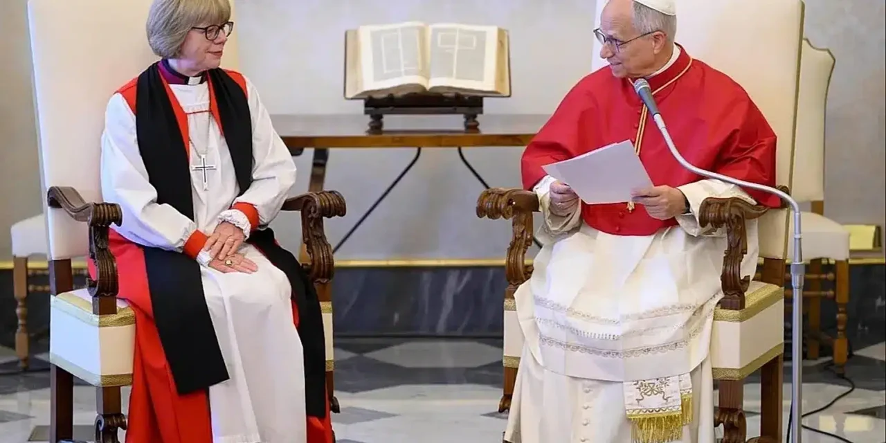 Papa e arcivescova di Canterbury, appello all’unità: “Divisi sarebbe uno scandalo”